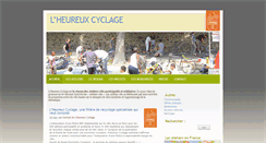 Desktop Screenshot of heureux-cyclage.org